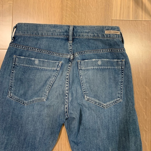 Medium wash size 25 citizens of humanity jeans - Picture 3 of 4